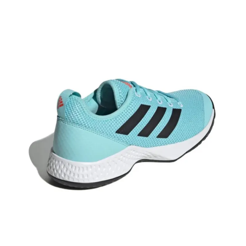 Adidas Courtflash Low Top Tennis Shoes Men's Blue-3