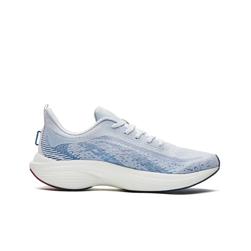 Erke Strange Bullet 3.0 Low Top Running Shoes Men's White Blue-1