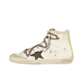Golden Goose Francy Stylish Skateboarding Shoes Women's White
