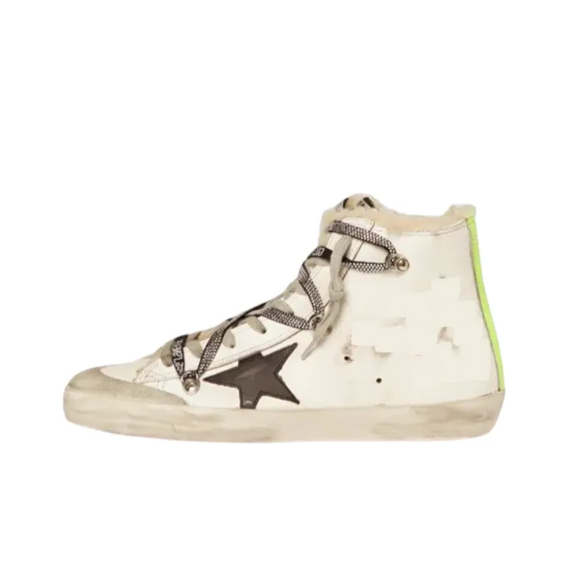 Golden Goose Francy Stylish Skateboarding Shoes Women's White-0