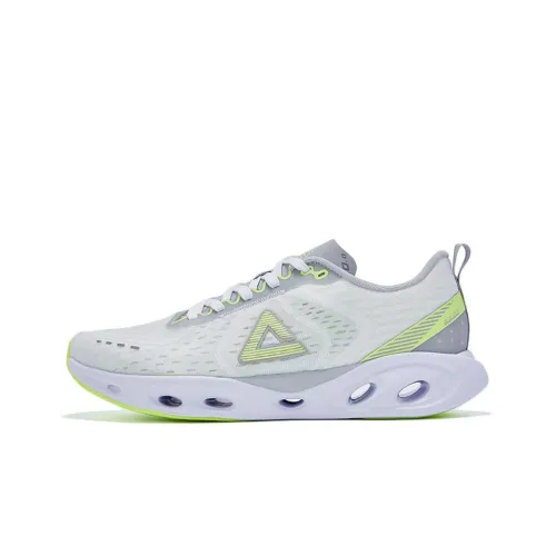 PEAK Running Shoes Men Low-Top Gray/Green