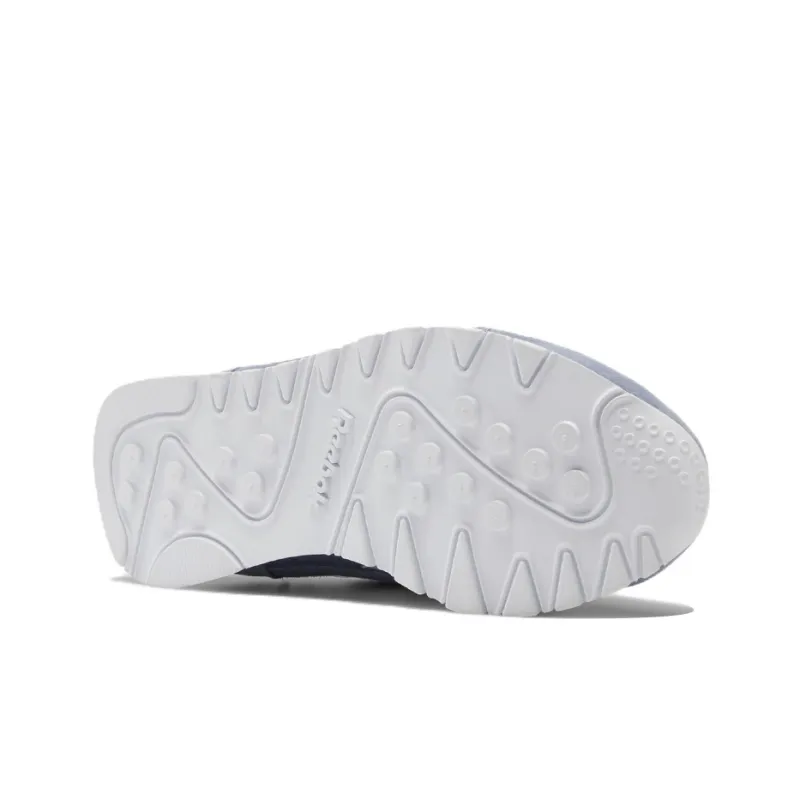Reebok Classic Nylon Running Shoes Women's Low-Top Light Blue-4