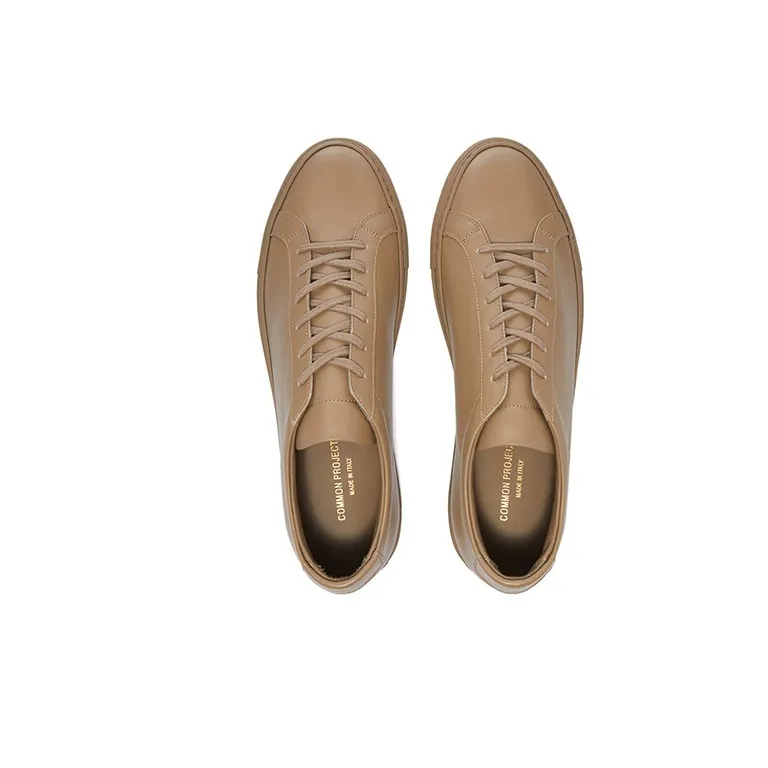 COMMON PROJECTS Low Top Skateboard Shoes Men's Brown-3