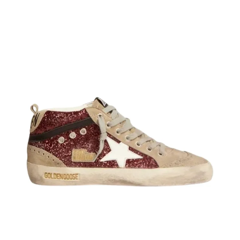 Golden Goose Mid Star High-top Sneakers-1