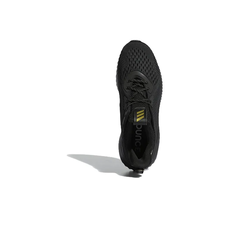 Adidas Alphabounce 1 'Black Gold Metallic'-4