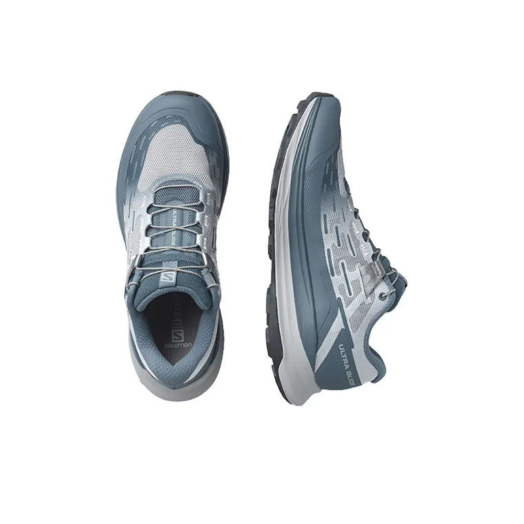 SALOMON Abrasion Resistant Low Top Trail Running Shoes Women's Pearl Blue-2