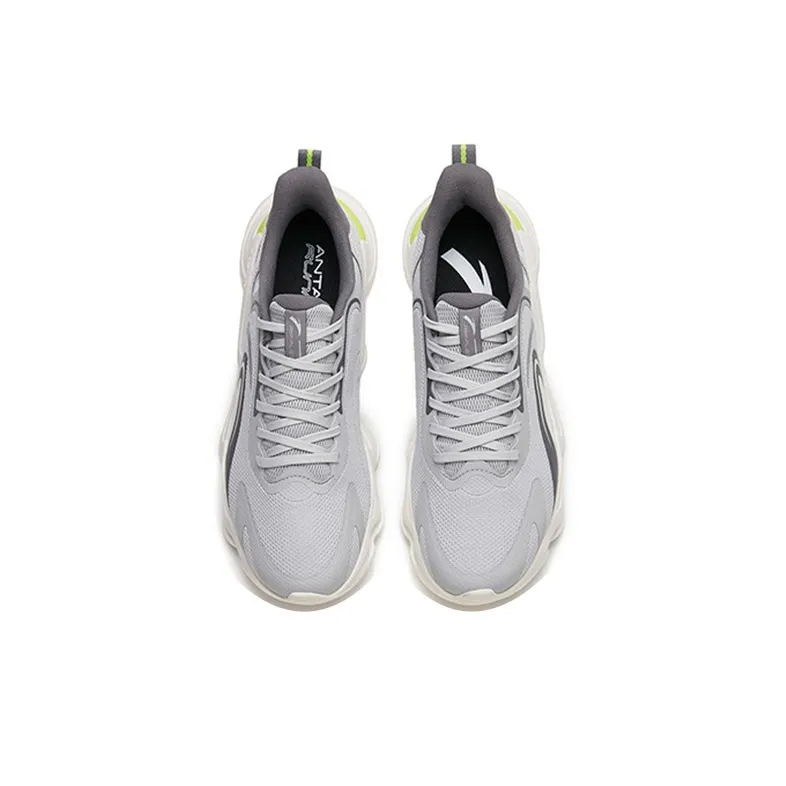 Anta Running Collection Low Top Running Shoes Men's White Black-3