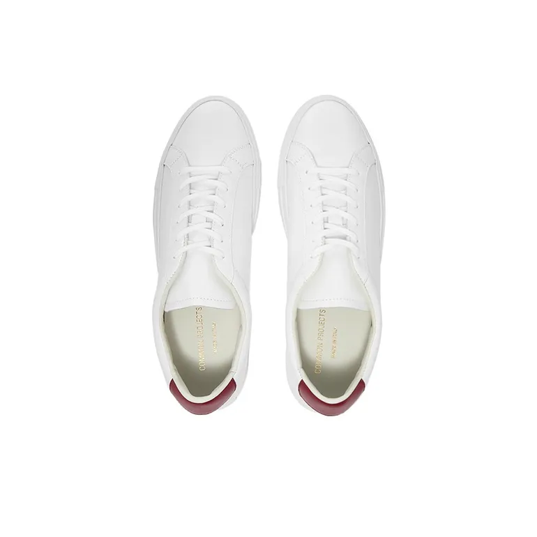 COMMON PROJECTS Achilles Low 'White Red'-2