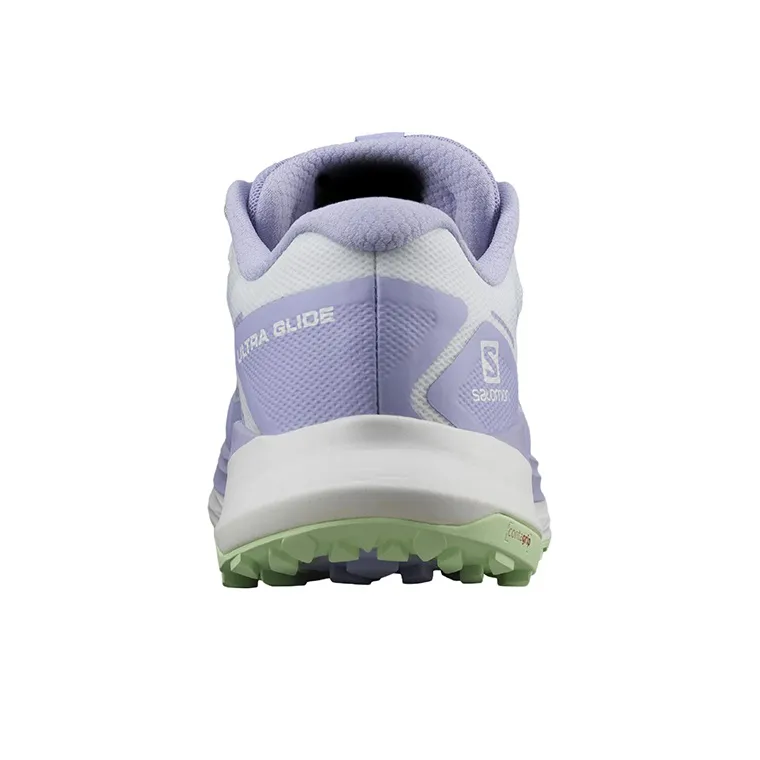 SALOMON Ultra Glide 2 Cushioning Wear Resistant Low Top Trail Running Running Shoes Women's Light Purple-4