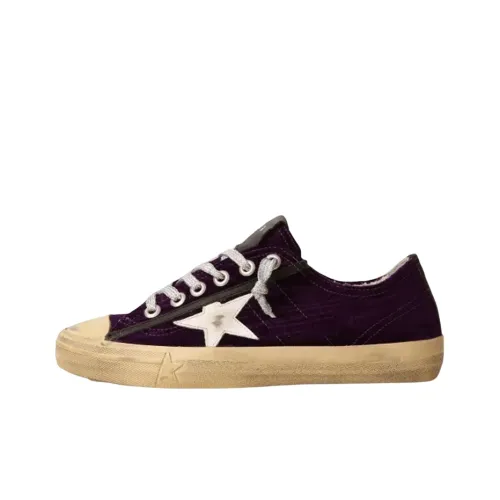 Golden Goose V-Star Velvet Sneakers