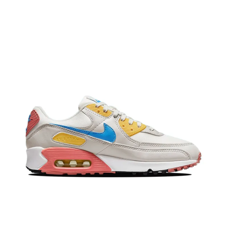 Nike Air Max 90 Light Bone Vivid Sulphur Women's-1