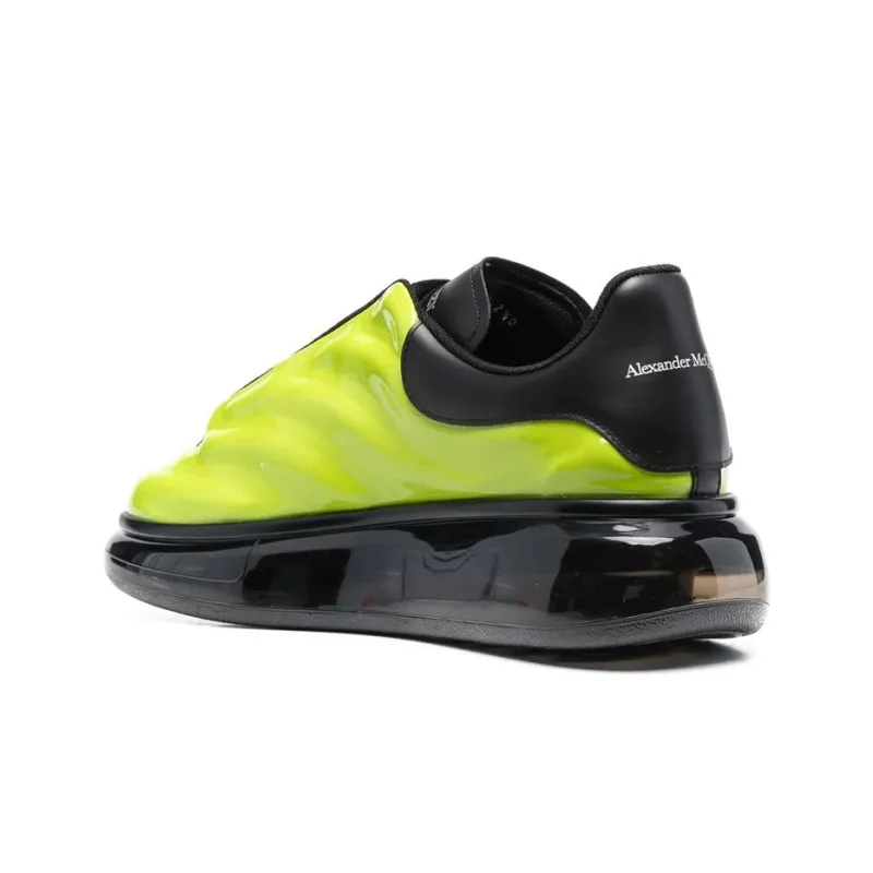 Alexander McQueen Oversized Trainer Abrasion Resistant Low Top Casual Shoes Men's Green-2