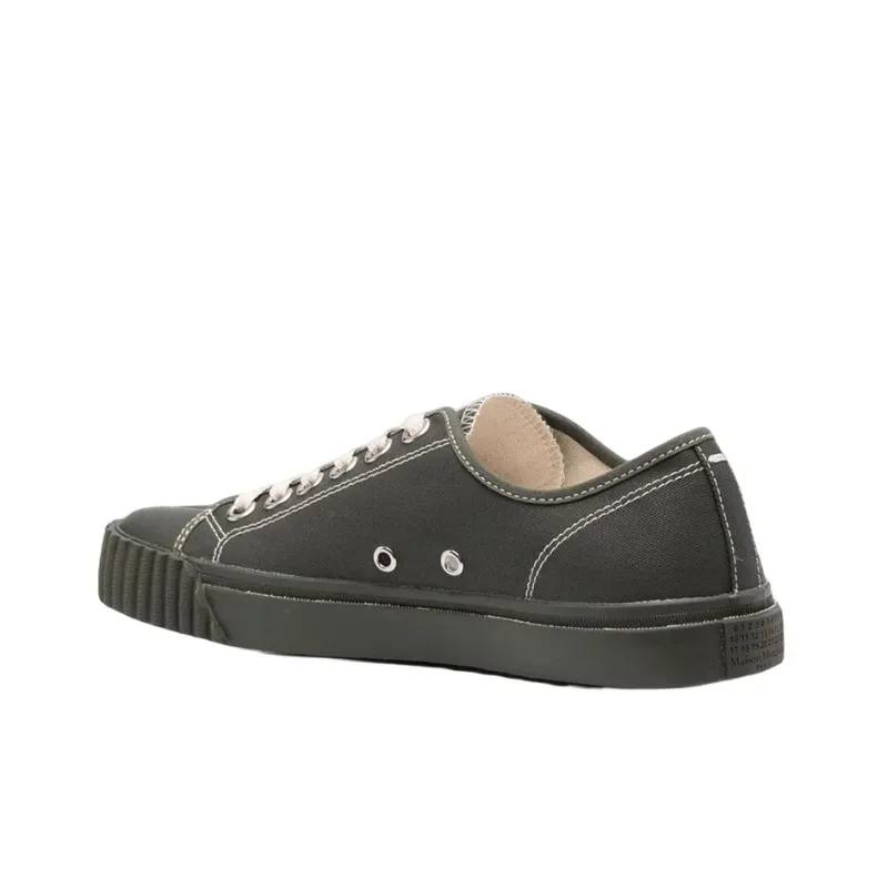 Maison Margiela Low Top Stylish Skateboarding Shoes Women's Olive-1