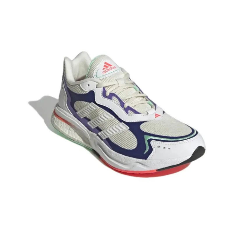 Adidas SN1997 Wear resistant Shock Absorption White Purple Women's-2