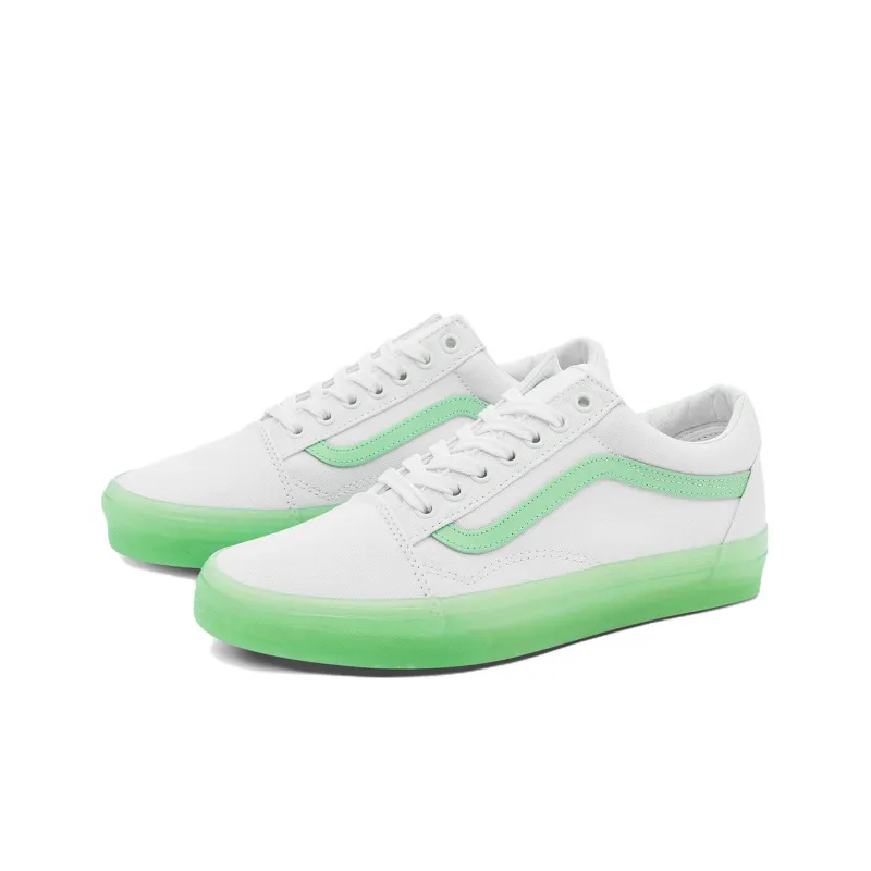 Vans Skate White Green-1