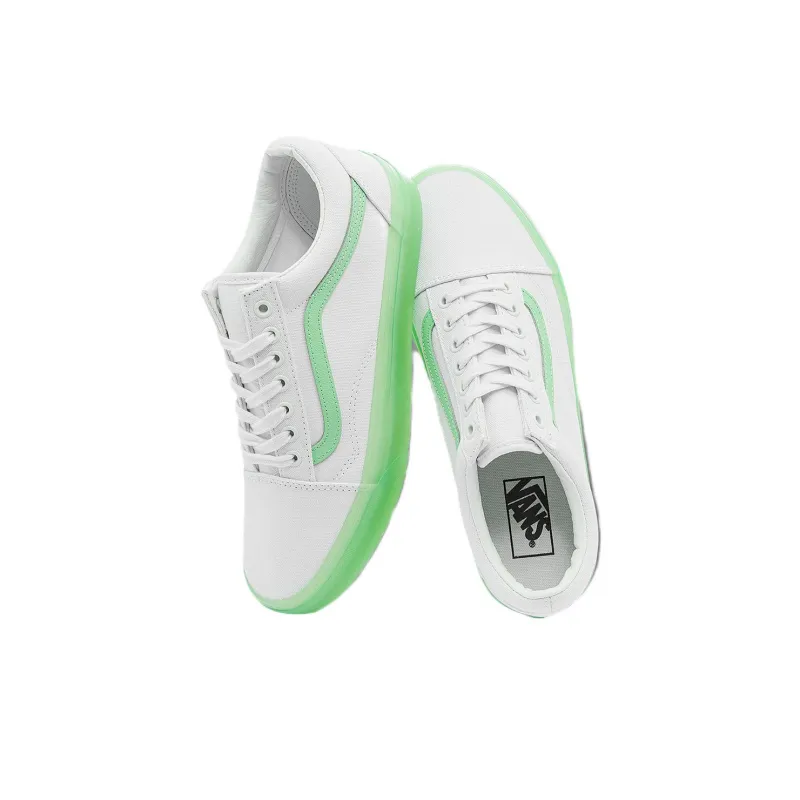 Vans Skate White Green-3