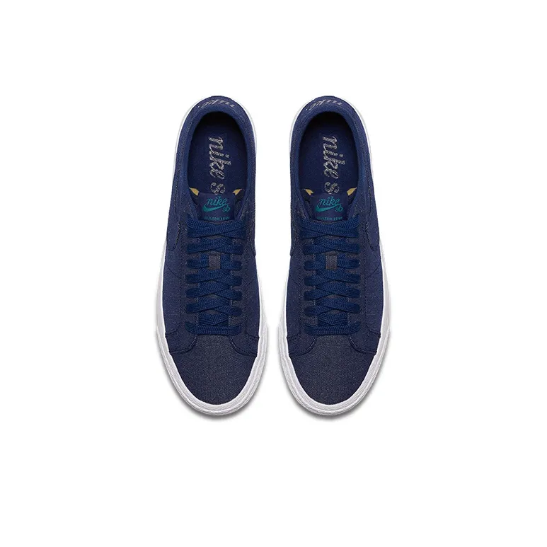 Nike Zoom Blazer Low Canvas Decon Sb 'Blue Void'-3