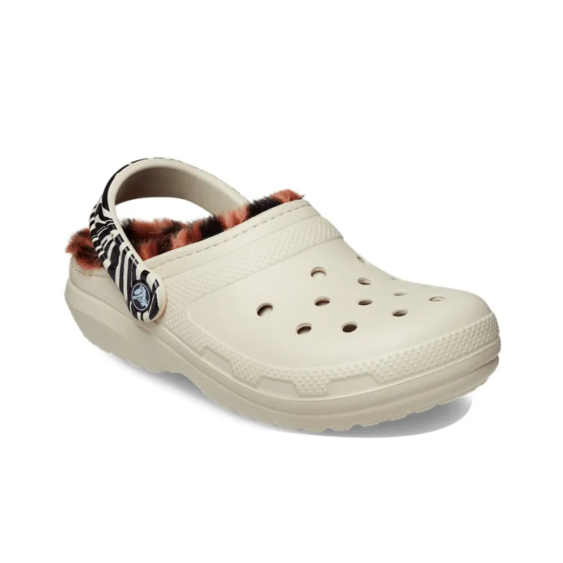 Crocs Classic Lined Animal Remix Clog 'Black'-2