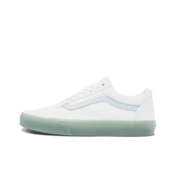 Vans Old Skool Side Stripe Lightweight Wear Resistant Low Top Casual Skate Shoes Unisex Blue
