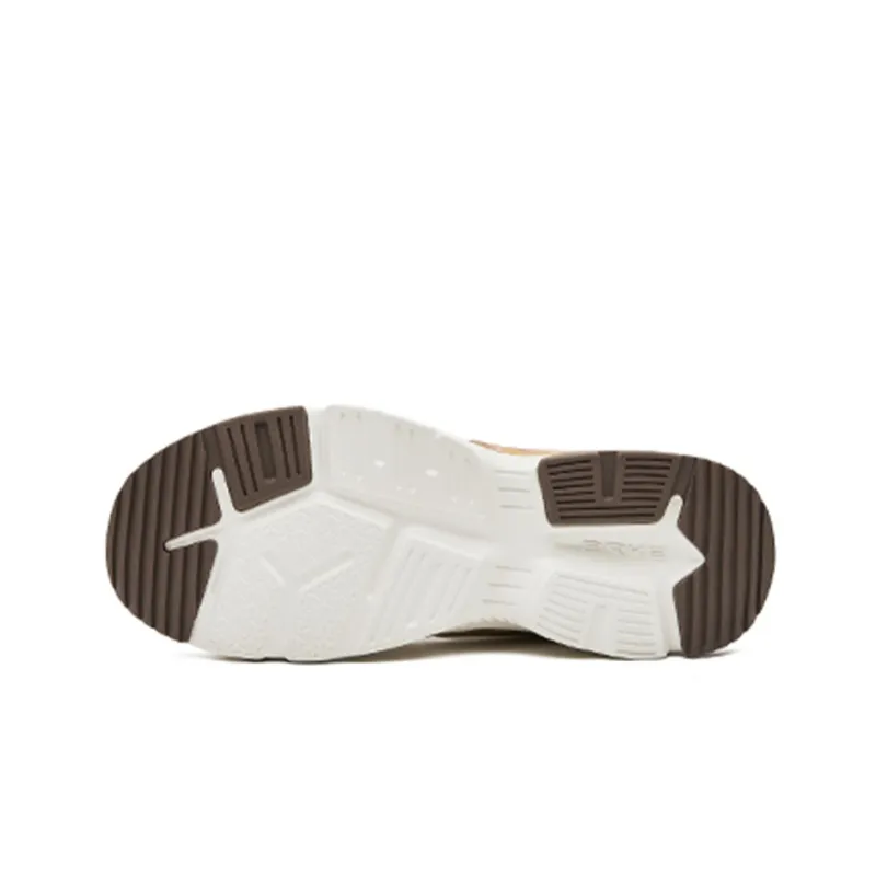 Erke Tiger Vision Lightweight Casual Shoes Men's White Brown-3