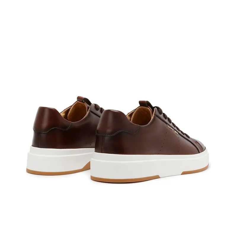 CERRUTI 1881 Stylish Skateboarding Shoes Men's Brown-3