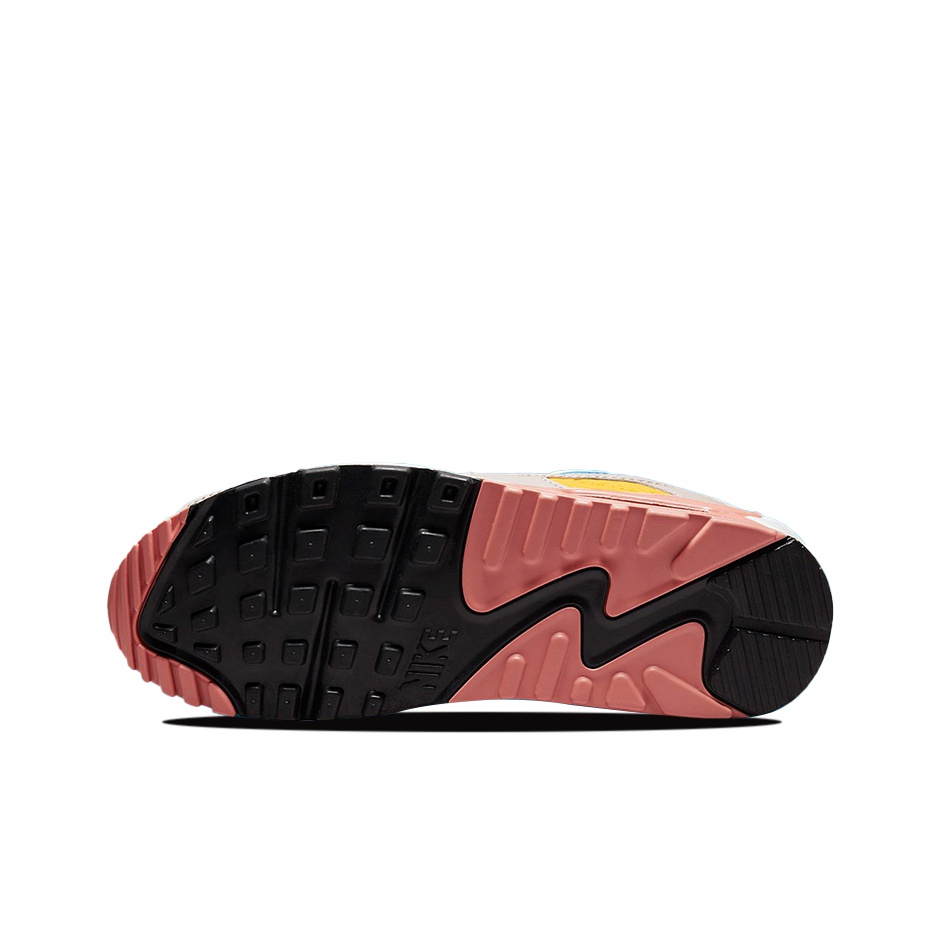pink and orange air max 90