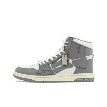 AMIRI Skel Top Hi Grey White