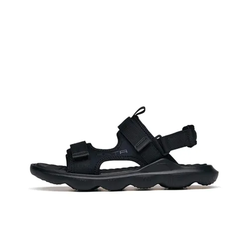 ANTA Life Collection Beach Sandals Men Black