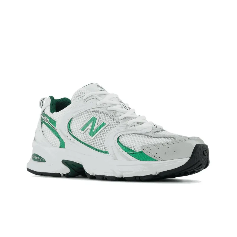 New Balance 530 White Nightwatch Green-2