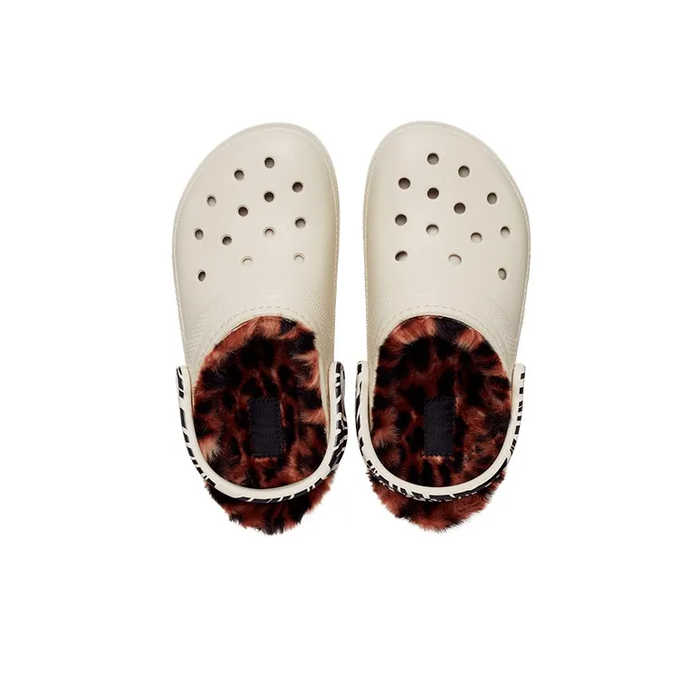 Crocs Classic Lined Animal Remix Clog 'Black'-4
