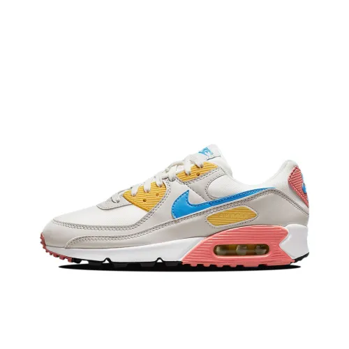 Nike Air Max 90 Light Bone Vivid Sulphur Women's