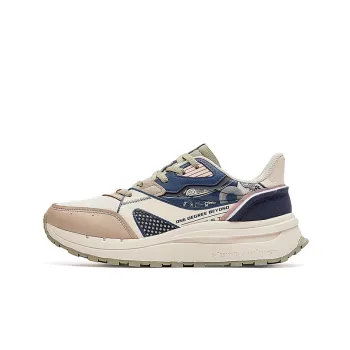 361° Slip Resistant Low Top Sports Casual Shoes Women's Light Bone Blue