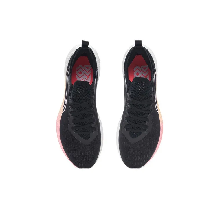 LiNing Feidian Discovery Support Low Top Running Shoes Women's Black-3
