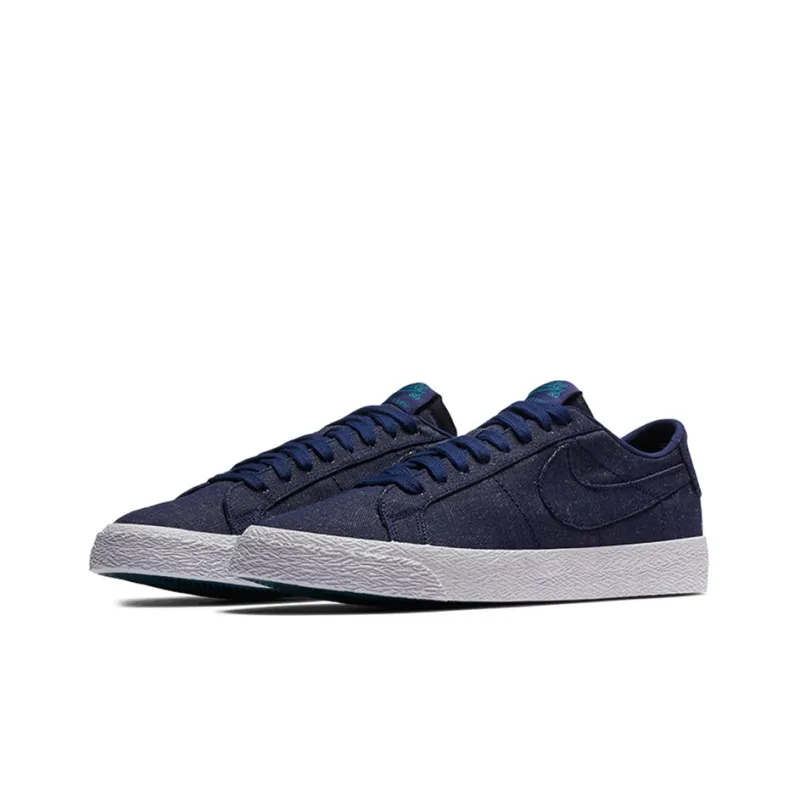 Nike Zoom Blazer Low Canvas Decon Sb 'Blue Void'-2