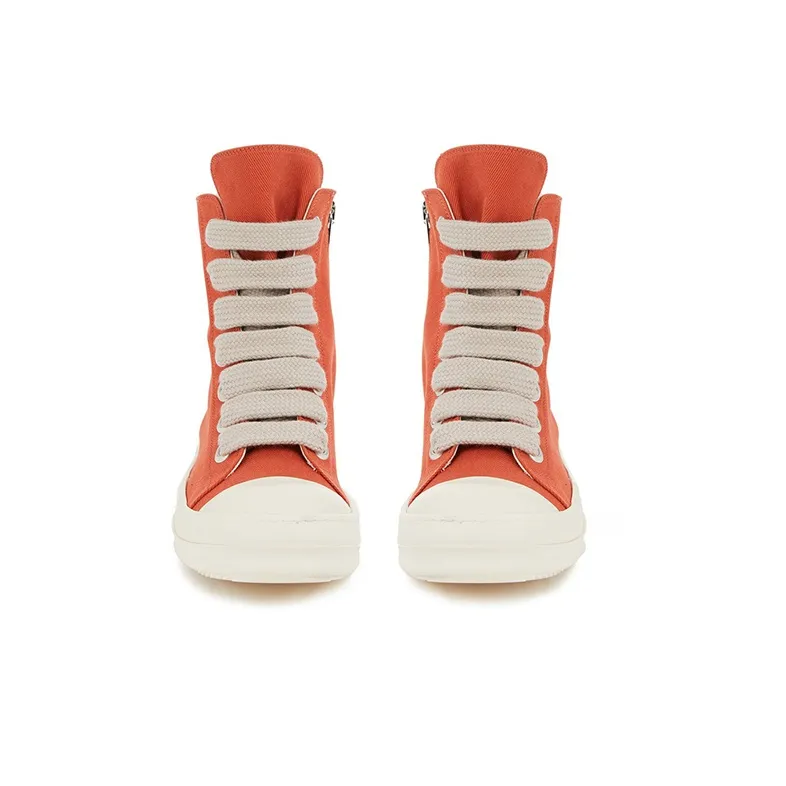 RICK OWENS/RO Fogachine DRKSHDW 13 Skateboard Shoes Men's Orange-2