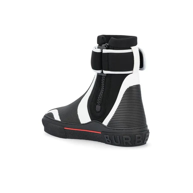 Burberry Sub High-top Black Red White-2