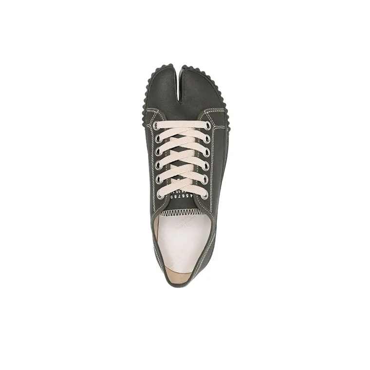 Maison Margiela Low Top Stylish Skateboarding Shoes Women's Olive-3