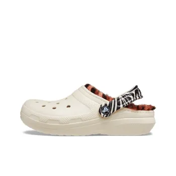 Crocs Classic Lined Animal Remix Clog 'Black'