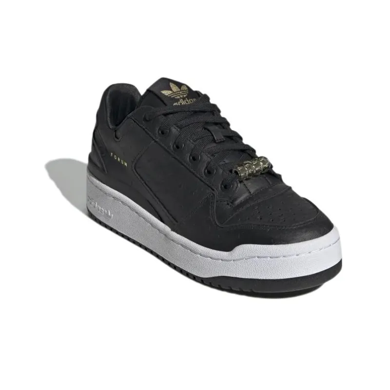 Adidas Forum Bold Core Black Gold Metallic Women's-2