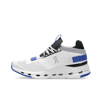 On Running Cloudnova White Cobalt Blue Women's