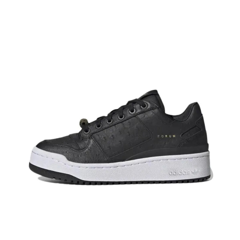 Adidas Forum Bold Core Black Gold Metallic Women's-0