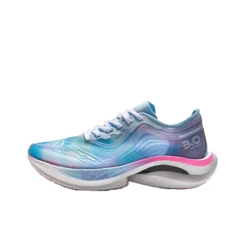 XTEP 160X 3.0 Guanyin Mountain Low Top Running Shoes Women's Blue Purple