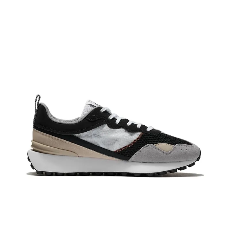 LiNing Fangyuan Classic Low-Top Casual Shoes Men's Black Gray-1