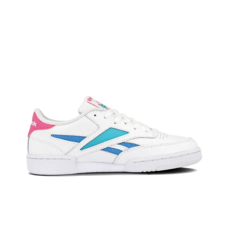 Reebok Women's Club C Revenge Mark 'White Solid Teal Bright Cyan' Women's-1