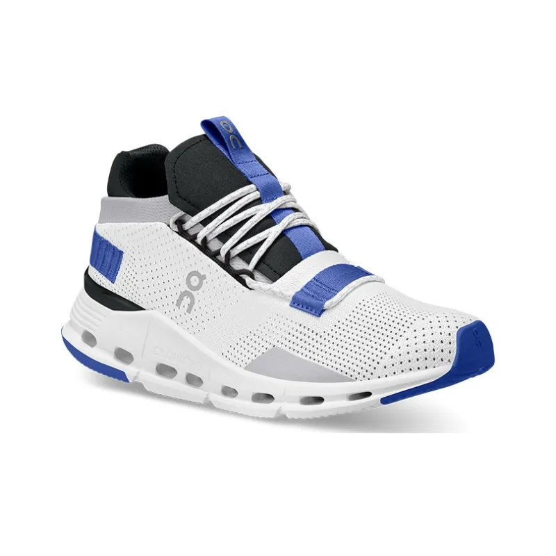 On Running Cloudnova White Cobalt Blue Women's-2