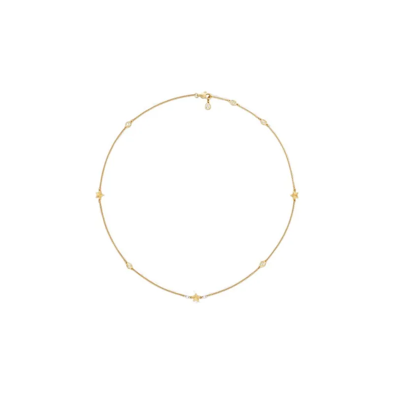 GUCCI Classic Double G Necklace Collection Necklaces Women's Gold-1