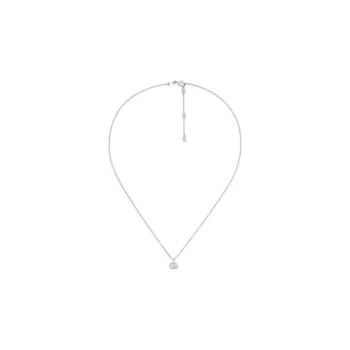 GUCCI 18K White Gold Necklaces Unisex