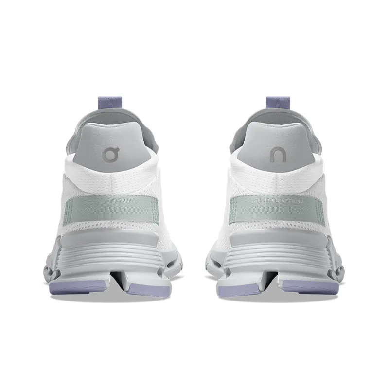 On Running Cloudnova White Glacier Grey Lavender Women's-4