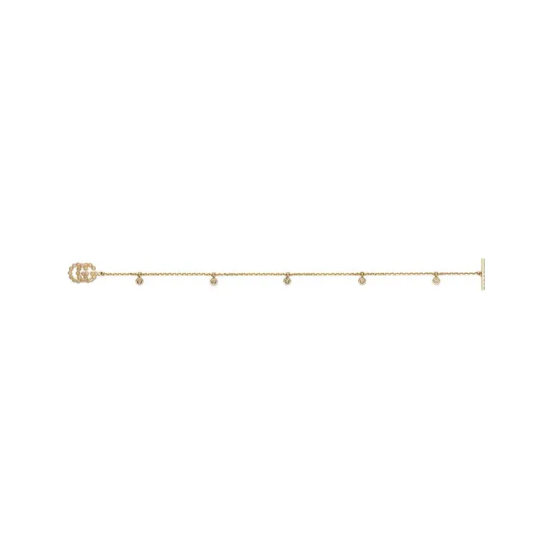 GUCCI GG Running Bracelets Women's Gold-1