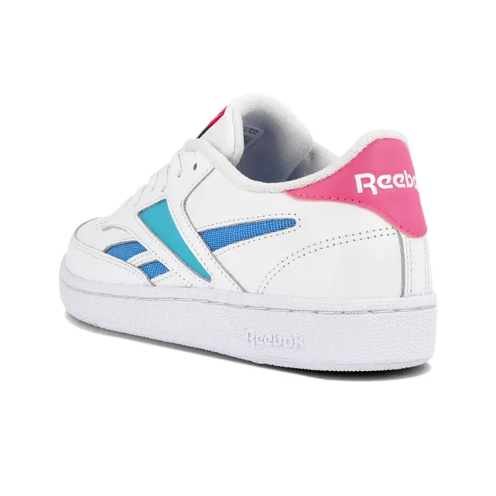Reebok Women's Club C Revenge Mark 'White Solid Teal Bright Cyan' Women's-3